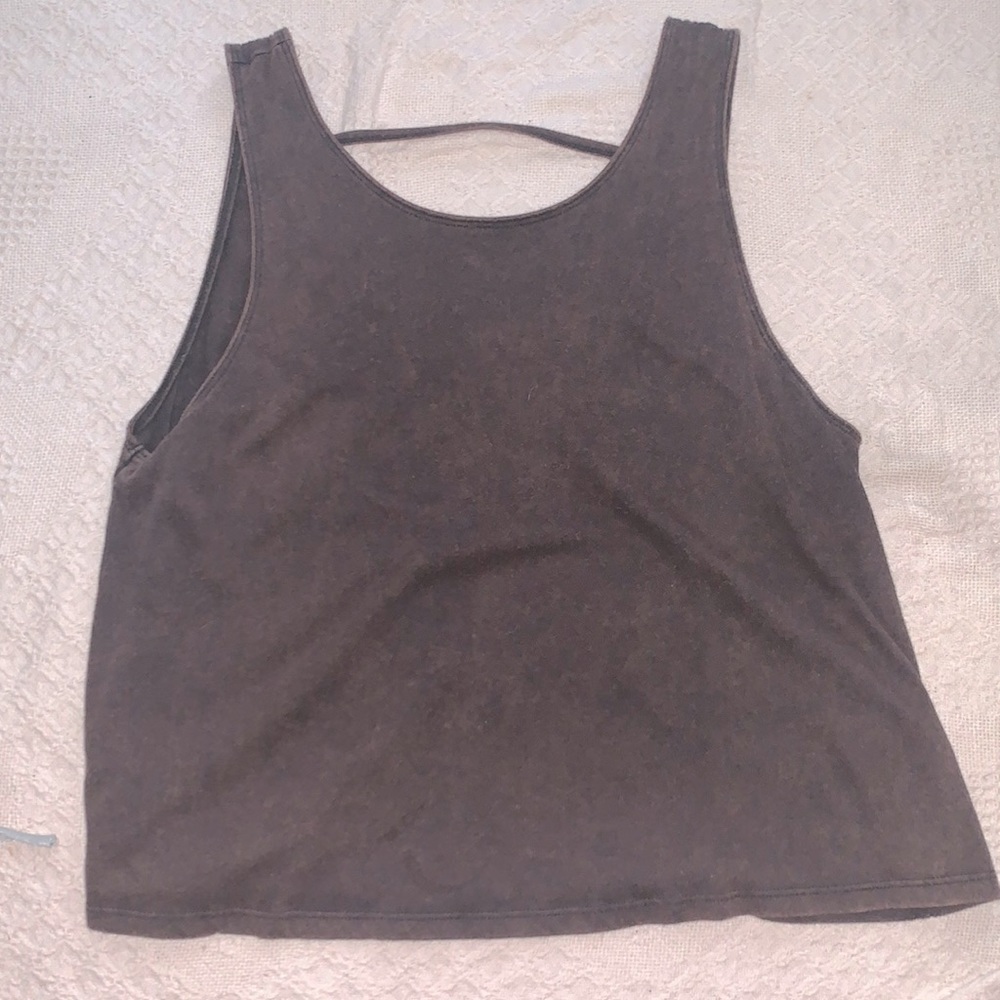 brown summer top